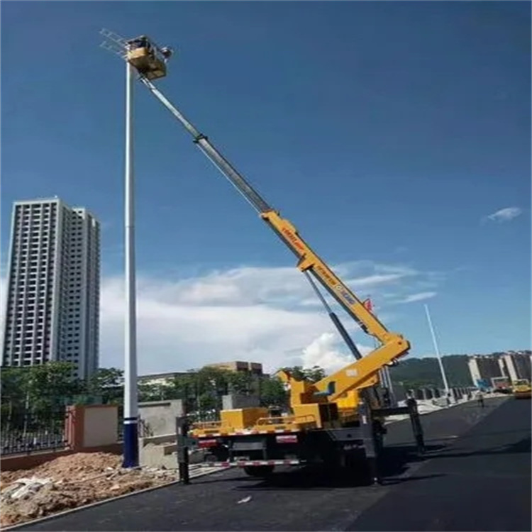 盐城盐都维修路灯的曲臂升降车出租